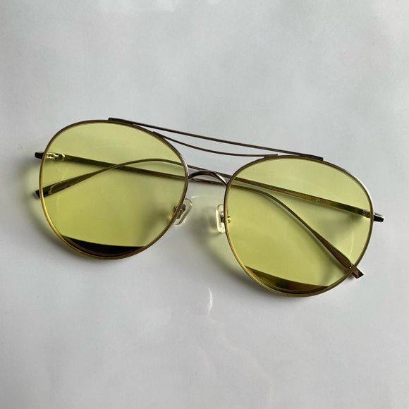 GENTLE MONSTER Odd Odd Yellow Sunglasses, Like New - Picture 2 of 6